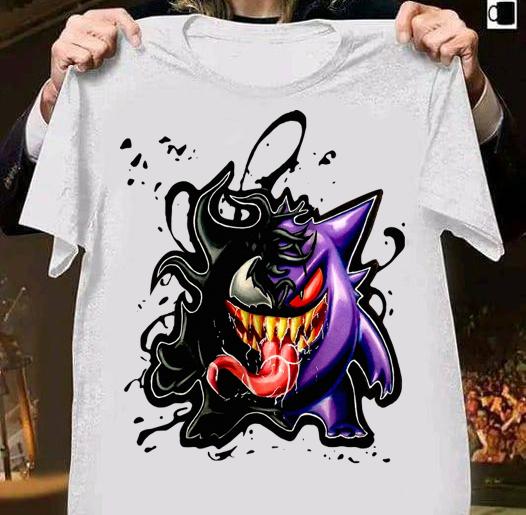 Gengar Venom Pokemon t-shirt shirt