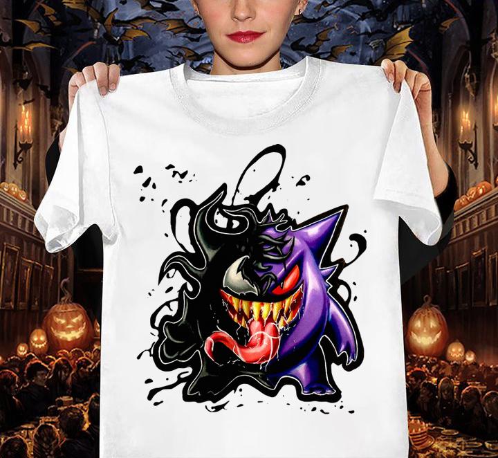 Gengar Venom Pokemon t-shirt woman shirt