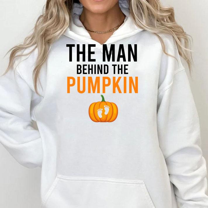 Pretty Mens Expecting The Man Behind The Pumpkin Halloween New Dad t-shirt hoodie