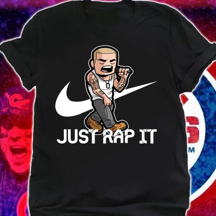Eminem Slim Shady Nike Just Rap It t-shirt shirt