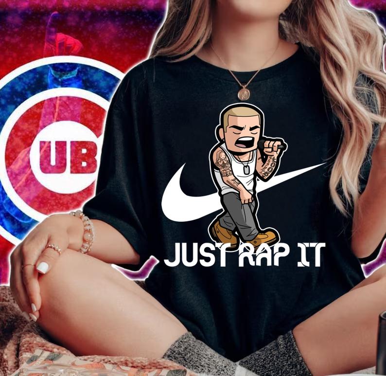 Eminem Slim Shady Nike Just Rap It t-shirt woman shirt
