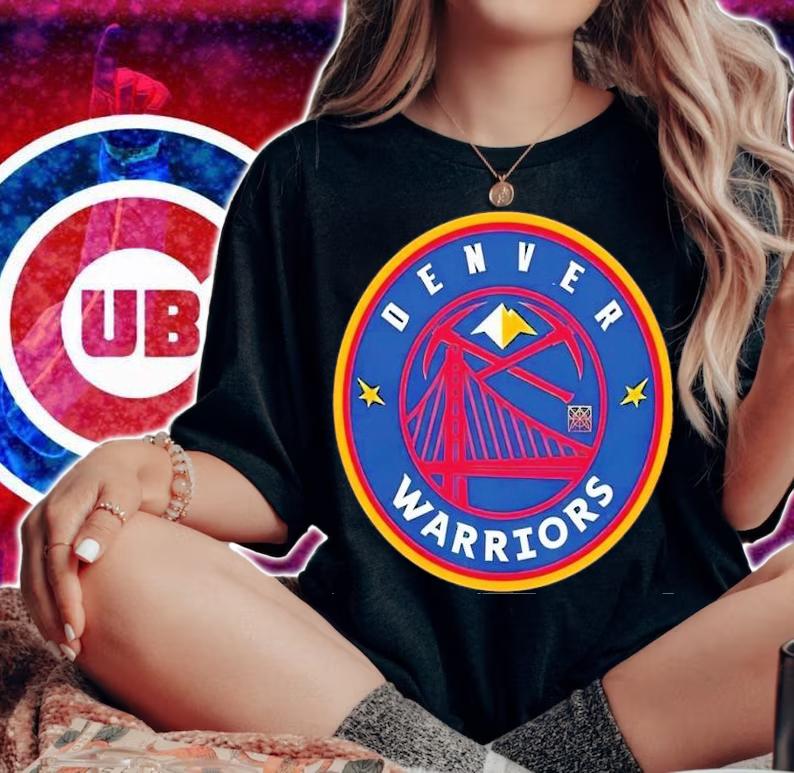 Denver Warriors logo t-shirt woman shirt