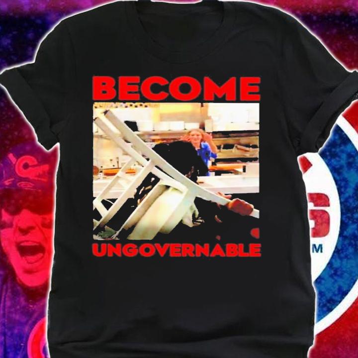 Become ungovernable waffle house tough shirt t-shirt shirt