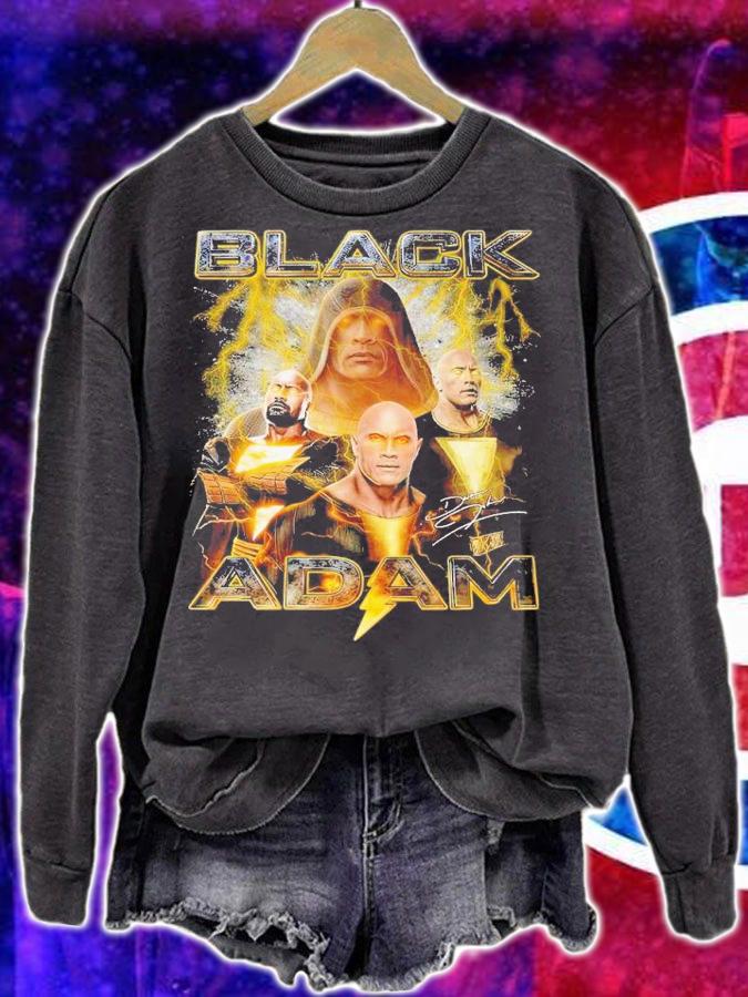 Black Adam signature pics shirt t-shirt sweatshirt
