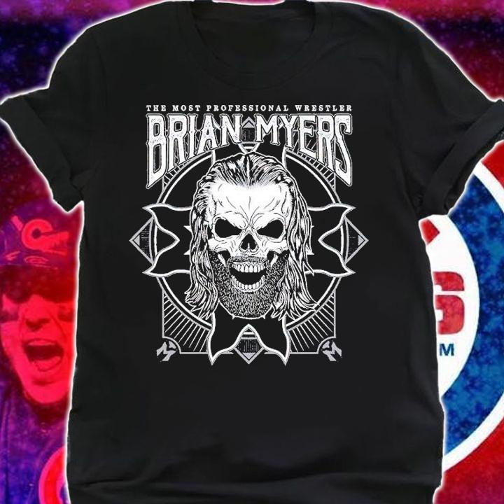 Brian Myers skull shirt t-shirt shirt