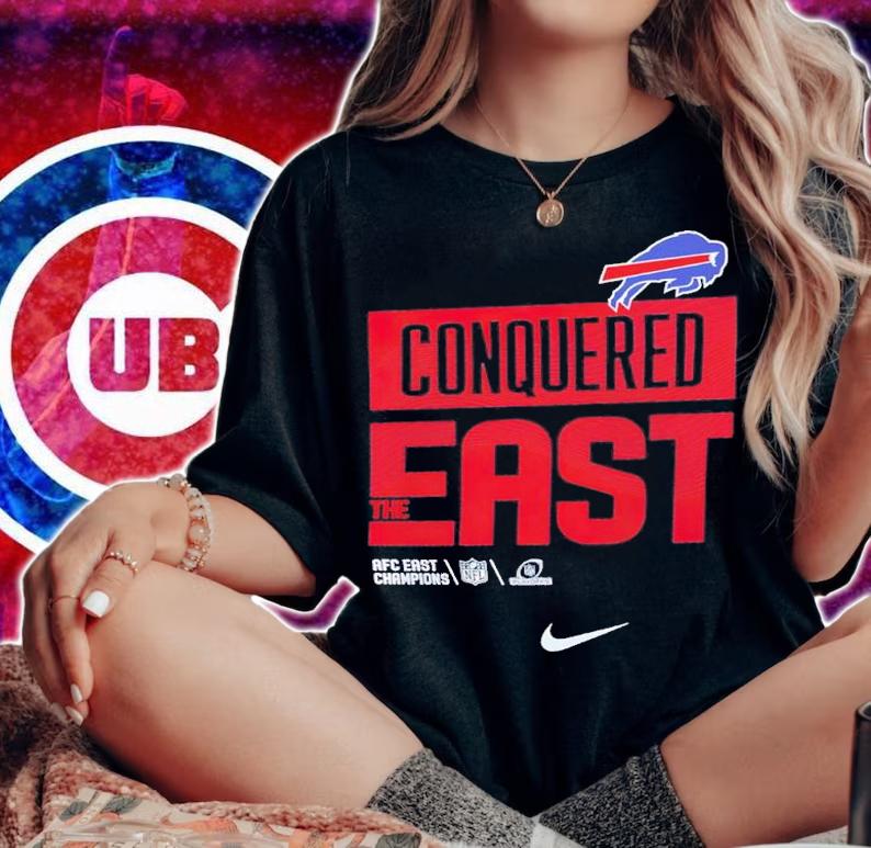 Buffalo Bills Nike 2022 AFC East Division Champions Locker Room Trophy shirt t-shirt woman shirt
