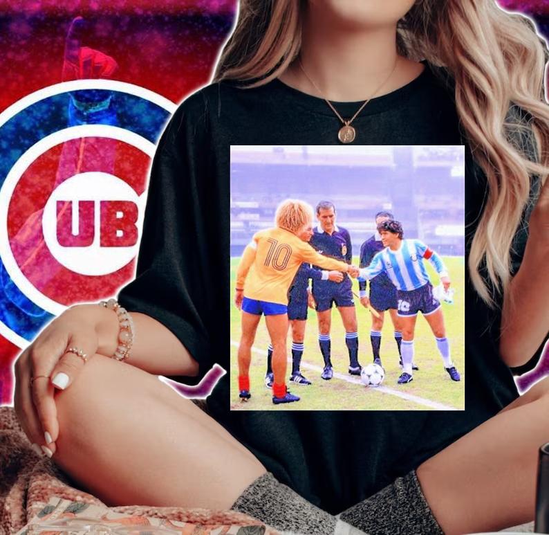 Carlos Valderrama & Diego Maradona Shirt t-shirt woman shirt