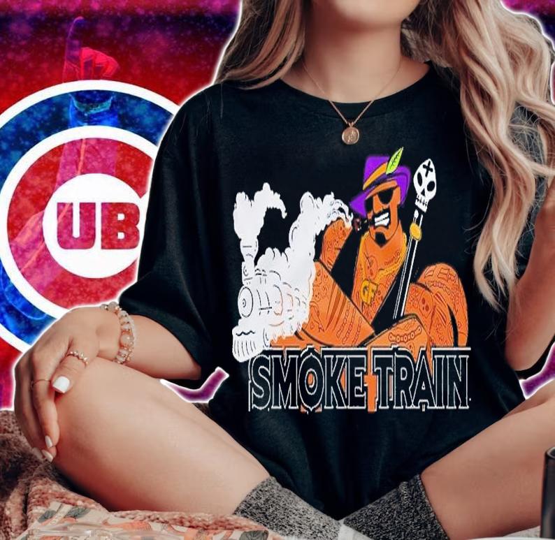 Charles Wright smoke train shirt t-shirt woman shirt