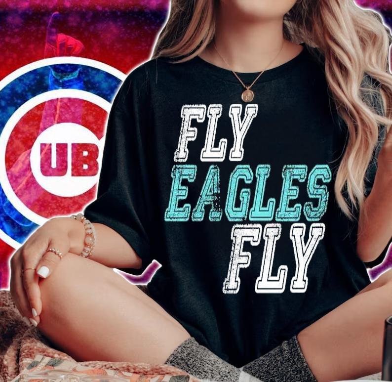 Fly Eagles Fly Retro Shirt t-shirt woman shirt