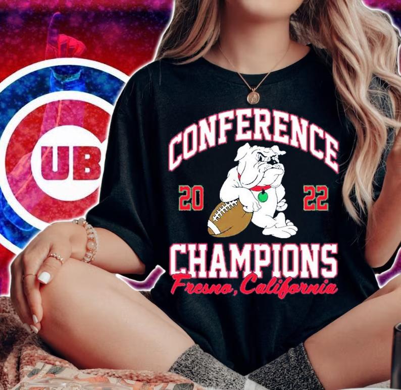 Fs Conference Champions 2022 Fresno California Shirt t-shirt woman shirt