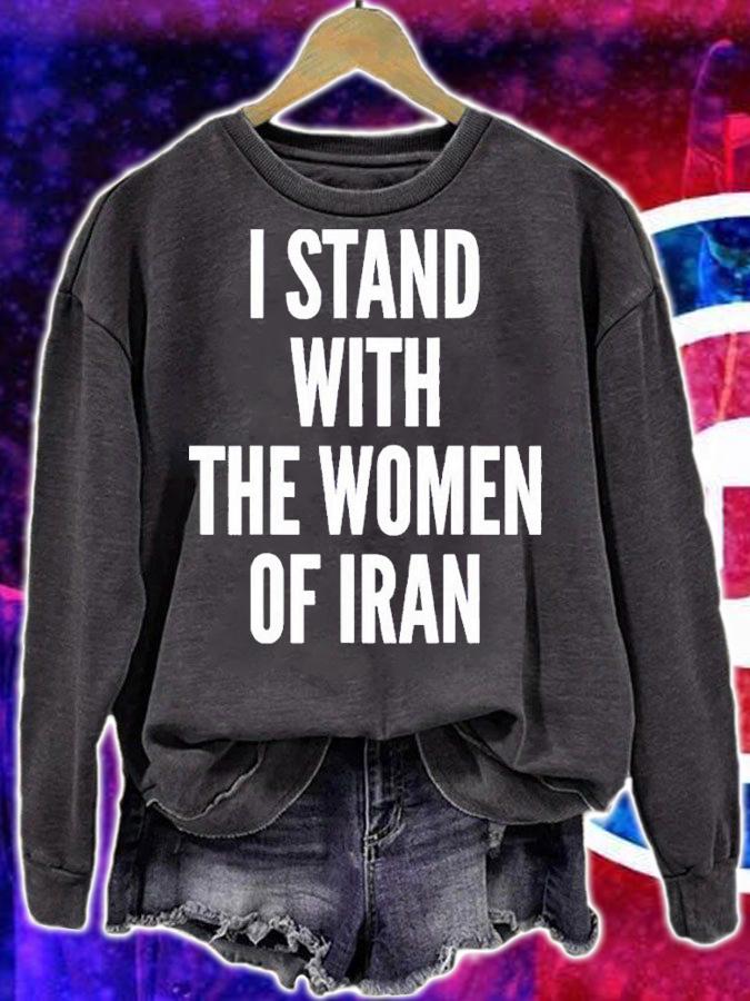 Funny i stand with the Women of Iran Iranian Shirt t-shirt sweatshirt