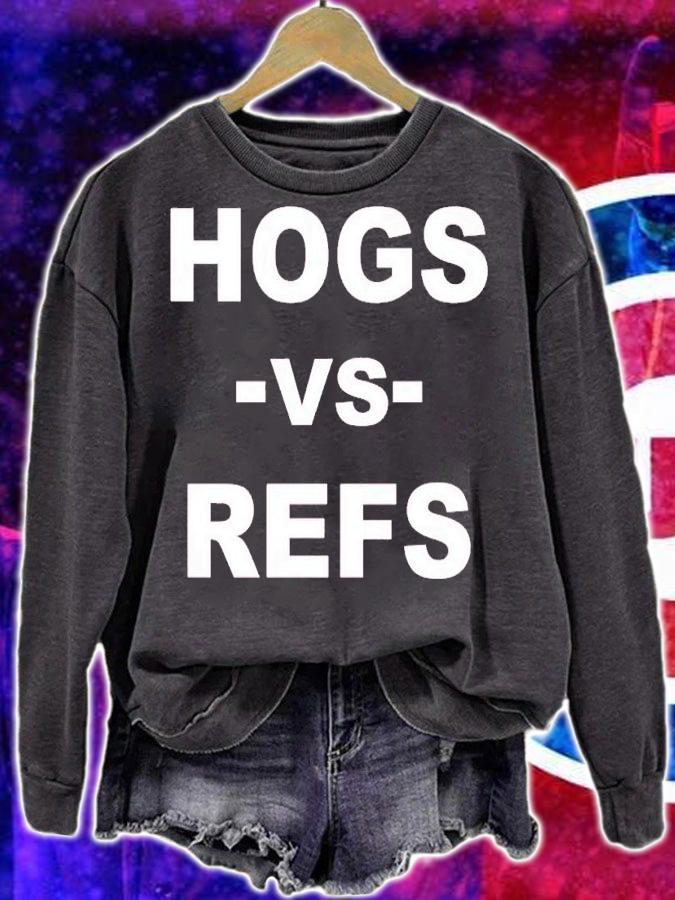 Hogs vs Refs Liberty Bowl Kansas shirt t-shirt sweatshirt