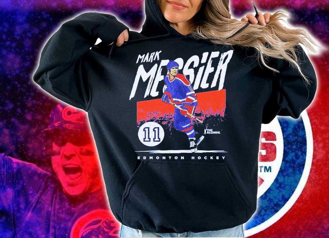 Mark Messier Edmonton Grunge NHLA Hockey Shirt t-shirt hoodie