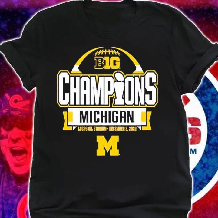 Michigan Wolverines 2022 Big Ten Champions December 3 Shirt t-shirt shirt