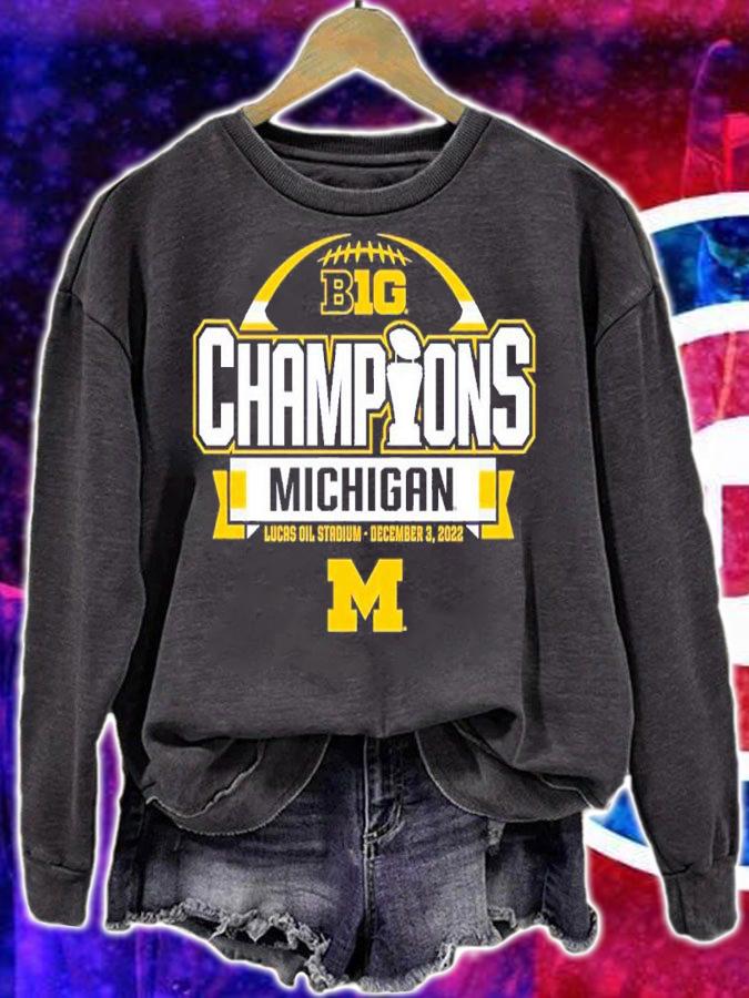 Michigan Wolverines 2022 Big Ten Champions December 3 Shirt t-shirt sweatshirt