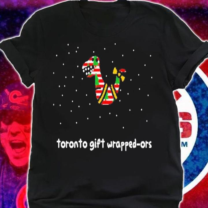 NBA Christmas Toronto Gift Wrapped-Ors Shirt t-shirt shirt