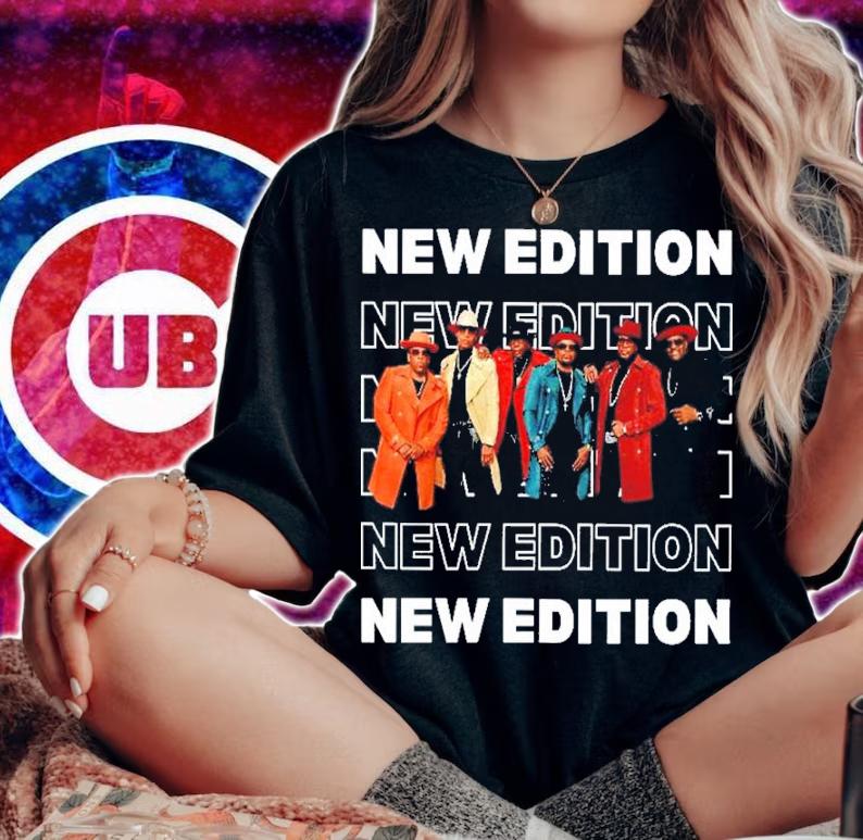 New Edition Band Legacy Tour 2023 Shirt t-shirt woman shirt