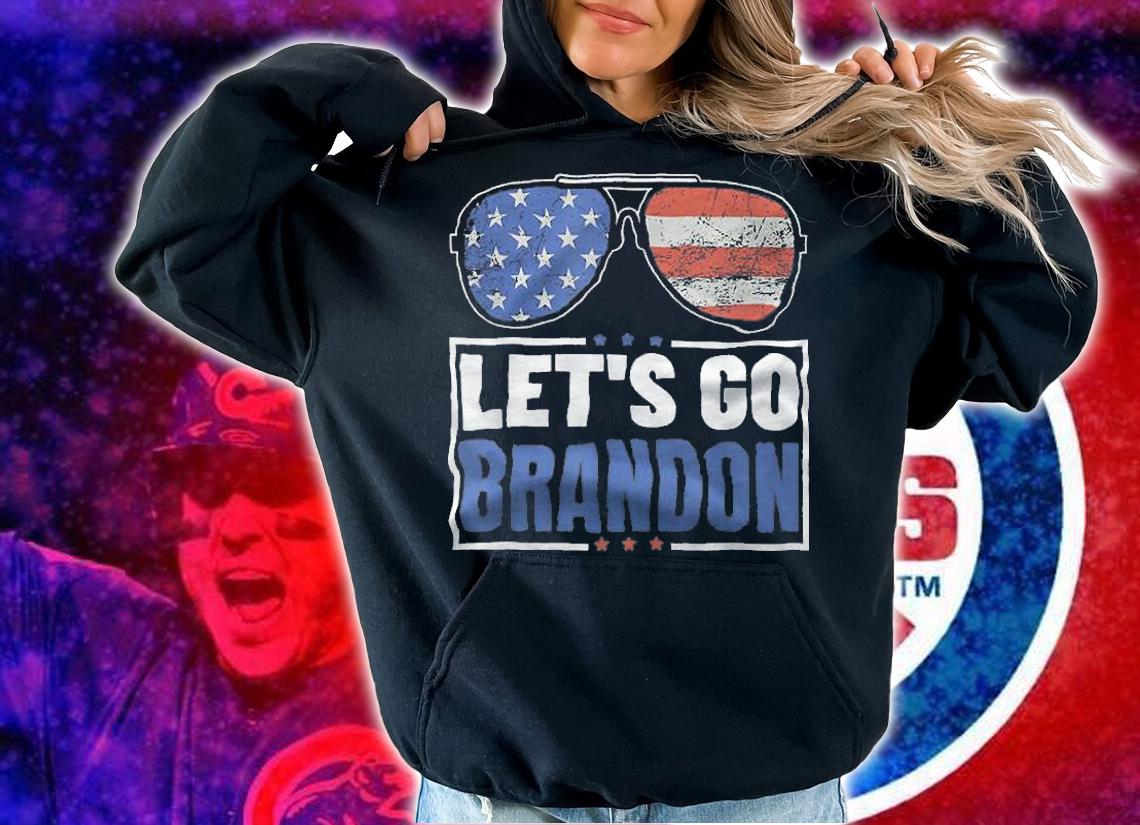 Let's Go Brandon USA Flag Sunglasses Anti Bien Liberal Club T-Shirt t-shirt hoodie