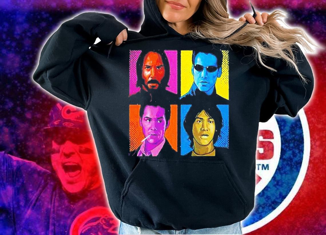 Keanu Reeves Movies T-Shirt t-shirt