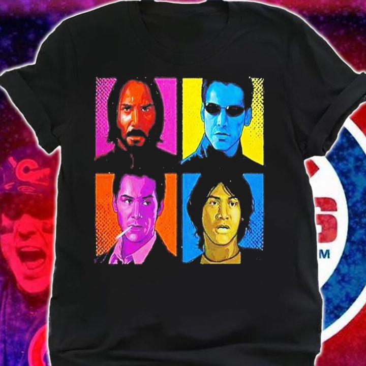 Keanu Reeves Movies T-Shirt t-shirt