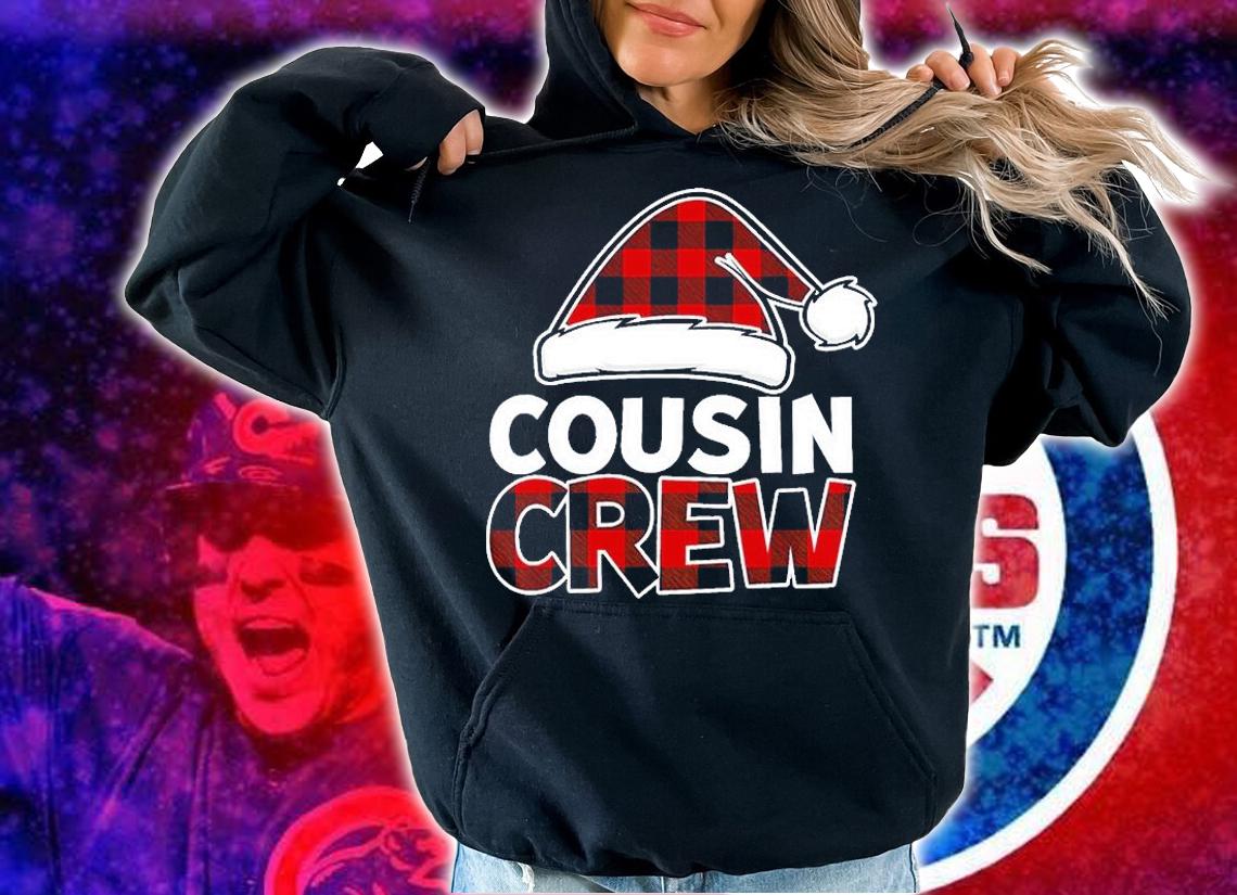 Christmas Cousin Crew Buffalo Red T-Shirt t-shirt