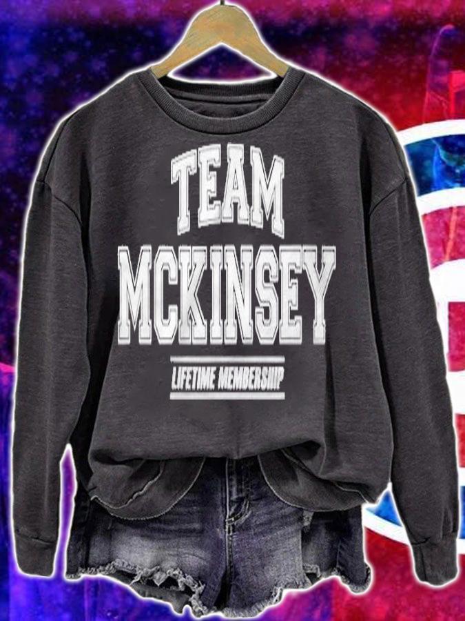 Team Mckinsey Proud Family Surname Last Name T-shirt