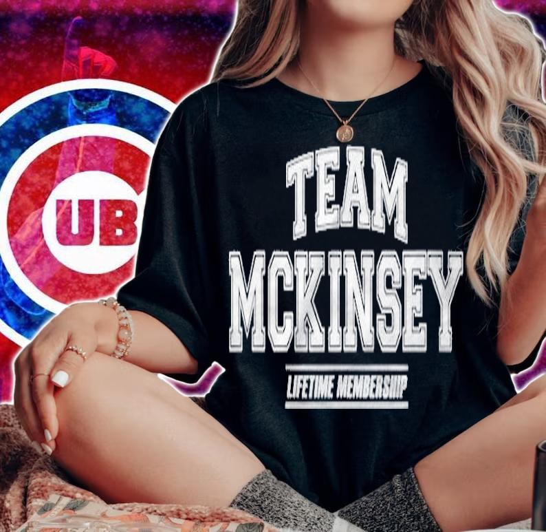 Team Mckinsey Proud Family Surname Last Name T-shirt