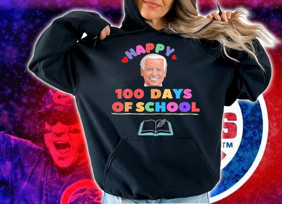Santa Joe Biden 100 Days Of School Joe Biden T-Shirt