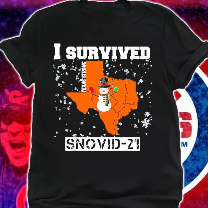 I survived Texas Strong snovid-21 shirt shirt