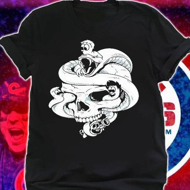 OneyPlays another sweet Skull with worms T-shirt