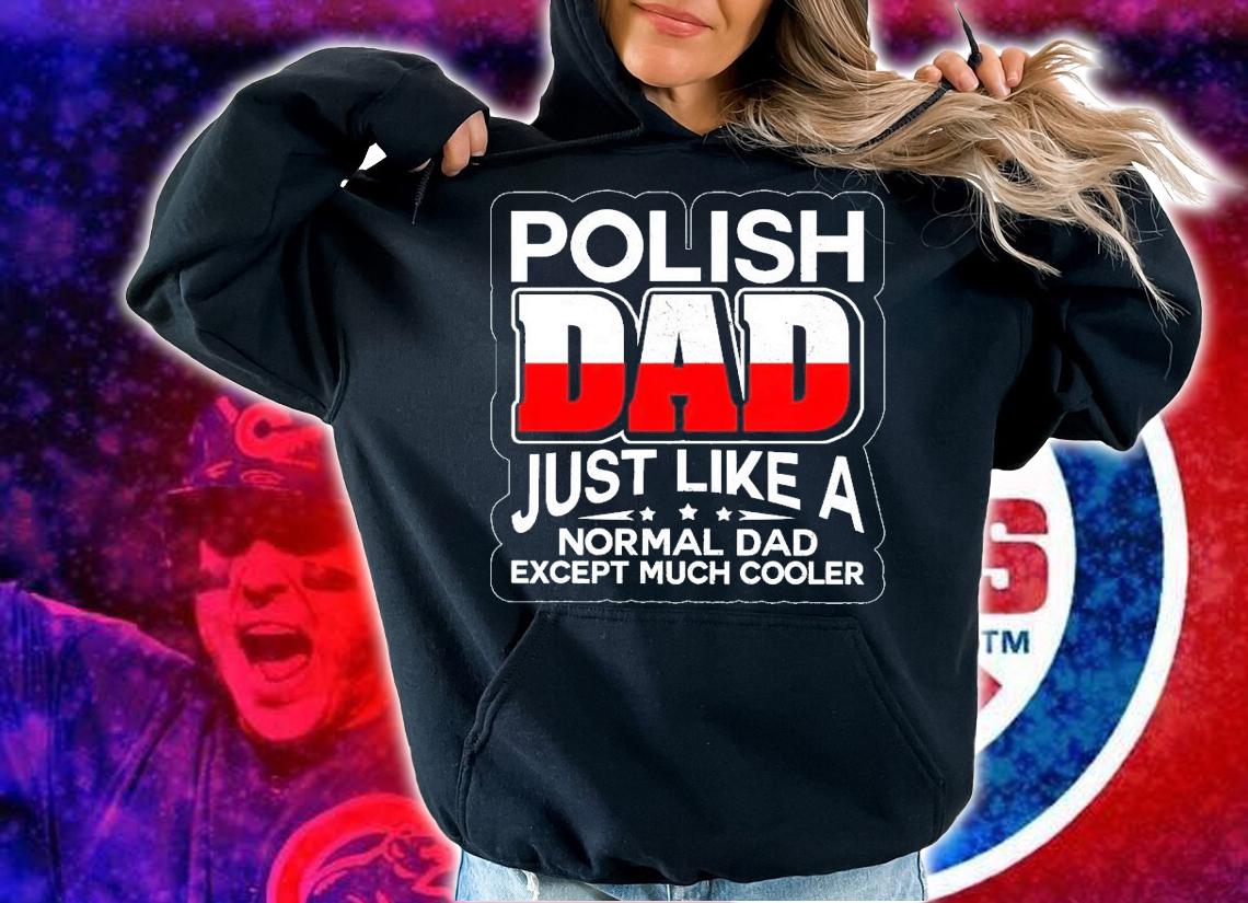 Polish dad just like a normal dad except much cooler shirt hoodie