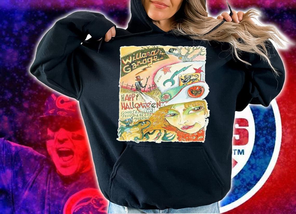 Happy Halloween Willard's Garage shirt hoodie
