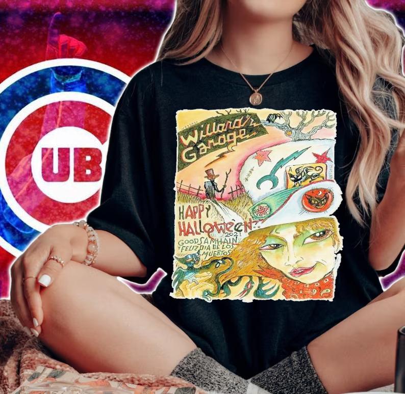 Happy Halloween Willard's Garage shirt woman shirt