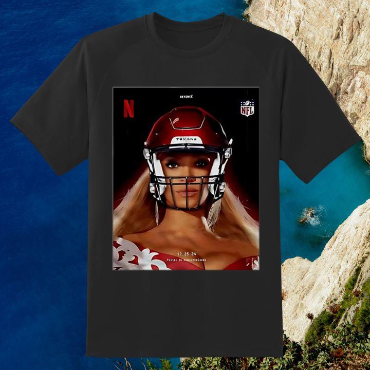 Beyoncé NFL Halftime Baltimore Ravens vs Houston Texans Christmas T-Shirt