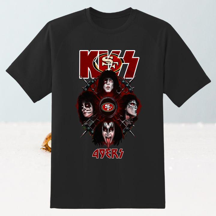 Official Kiss Band San Francisco 49ers Bohemian Rhapsody T-Shirt