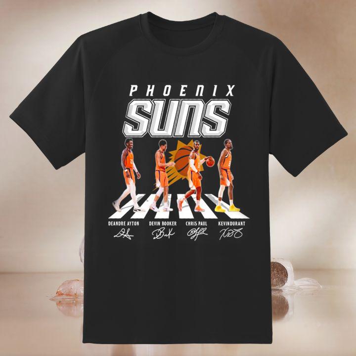 Hot Phoenix Suns Abbey Road Autograph T-Shirt
