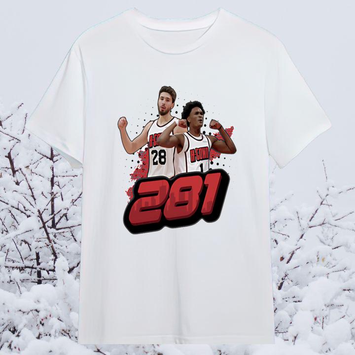 Alperen Sengun And Amen Thompson 281 NBA Houston Rockets T-Shirt For Fan