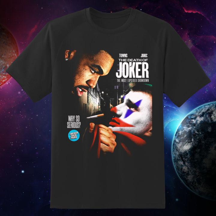 Premium Bocker Backpages Towns Jokic The Death Of Joker Folie A Deux T-Shirt