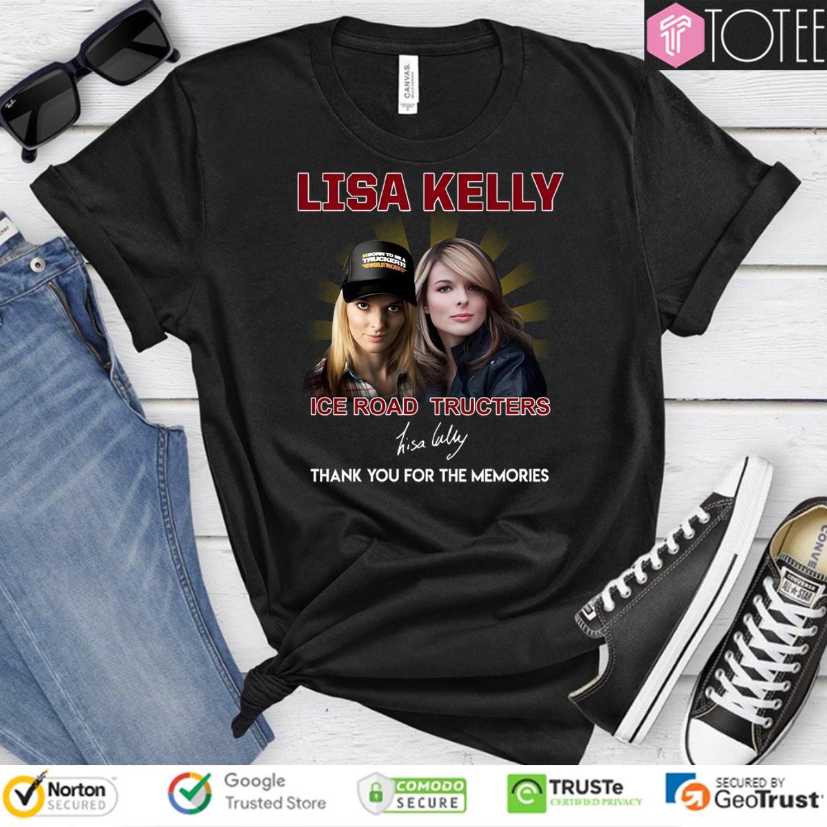 Lisa Kelly Ice Road Truckers Signature T-Shirt