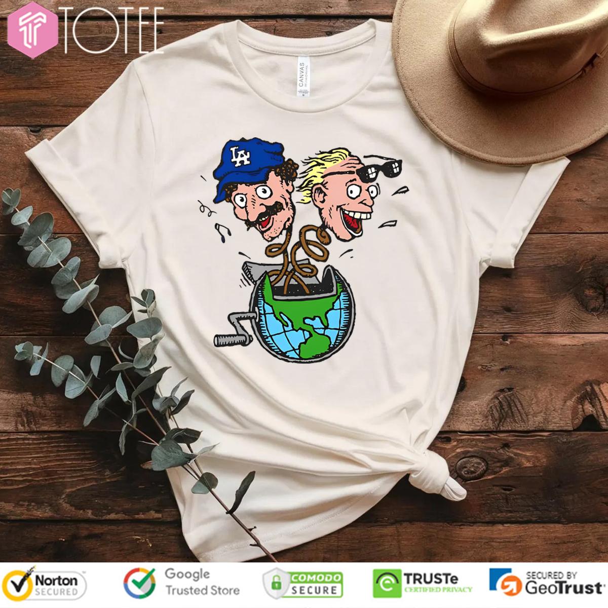 The Earth Bob And Tom T-Shirt