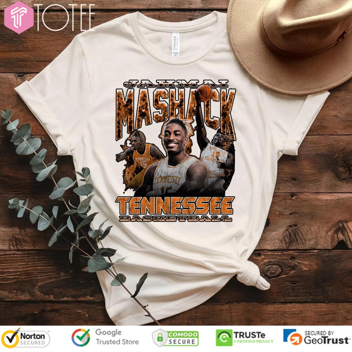 Jahmai Mashack Tennessee Volunteers Player Collage Shirt
