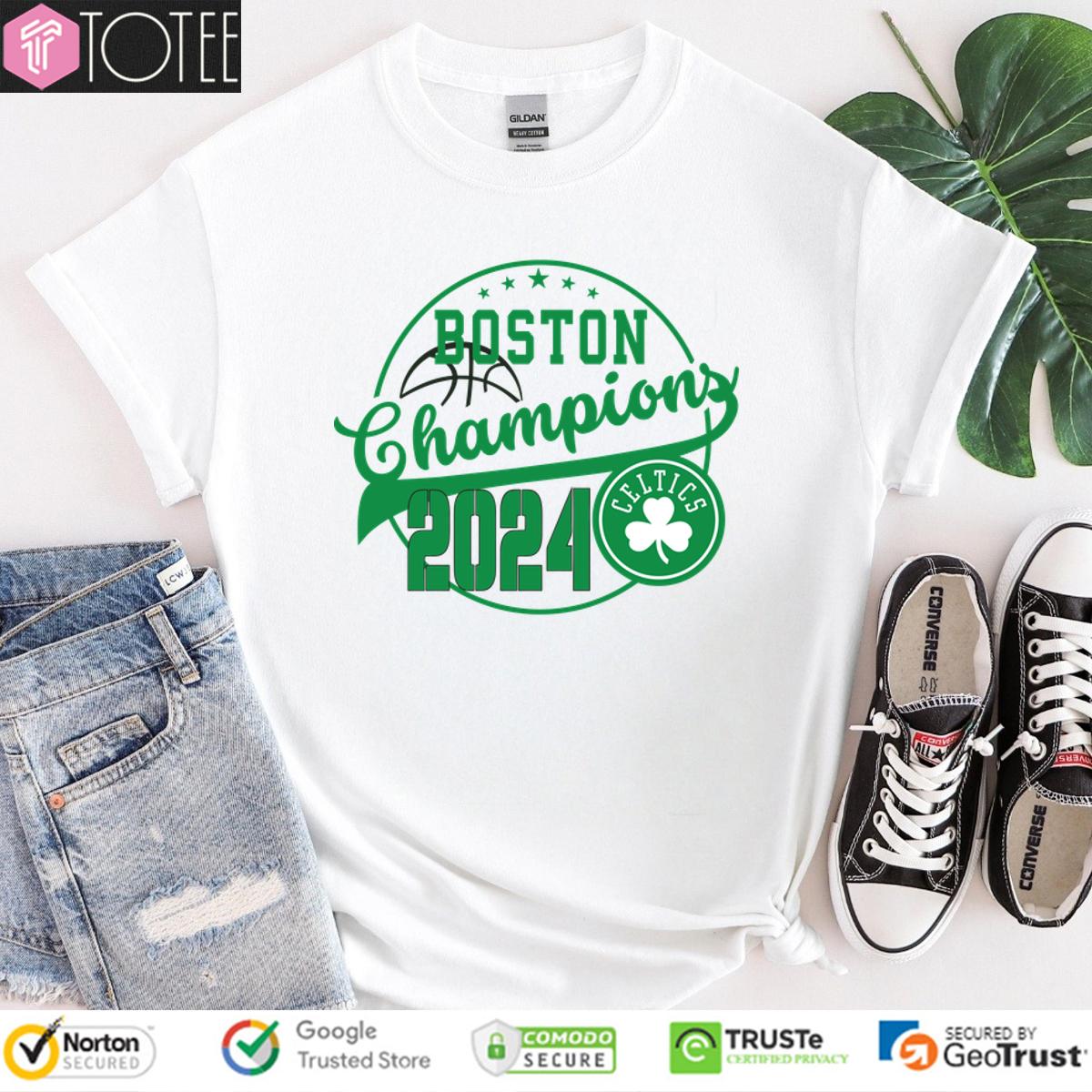 Boston Celtics Champions 2024 Basketball Shirt