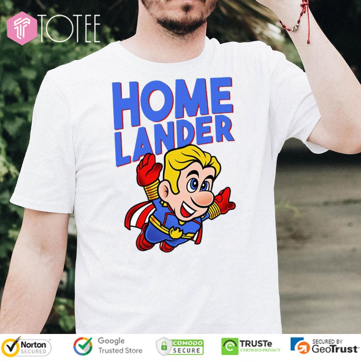 Homelander Parody The Boys Super Mario Bros T-Shirt