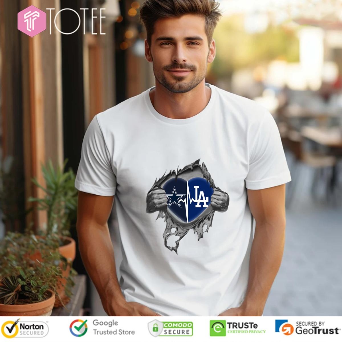 Dallas Cowboys TShirt: Ultimate LA Dodgers Fan Style!