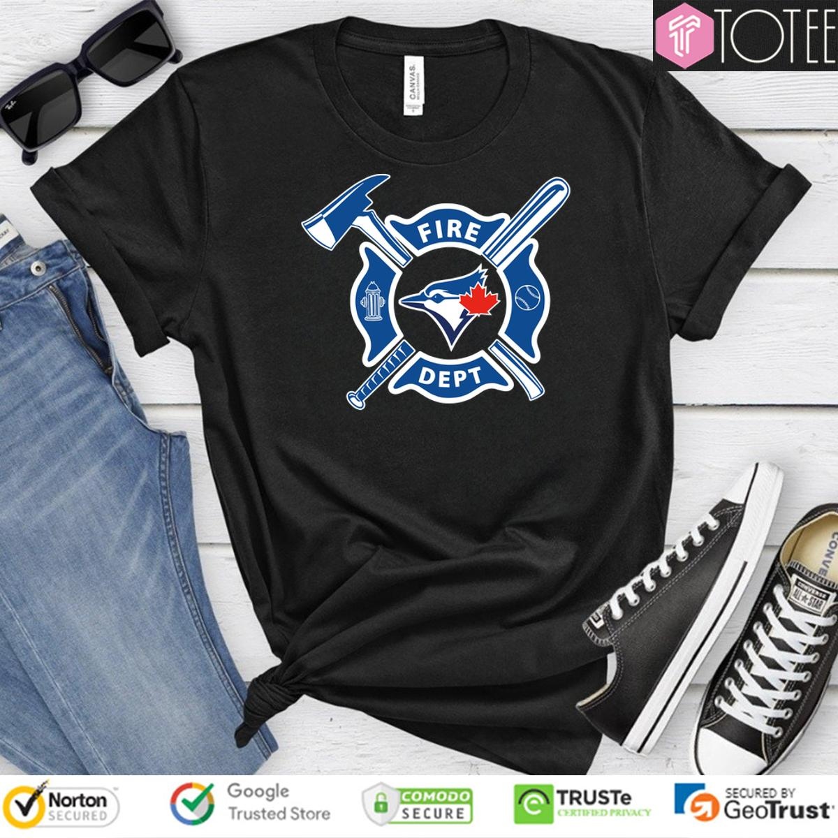 Blue Jays TShirt: Ultimate Firefighter Gift Today