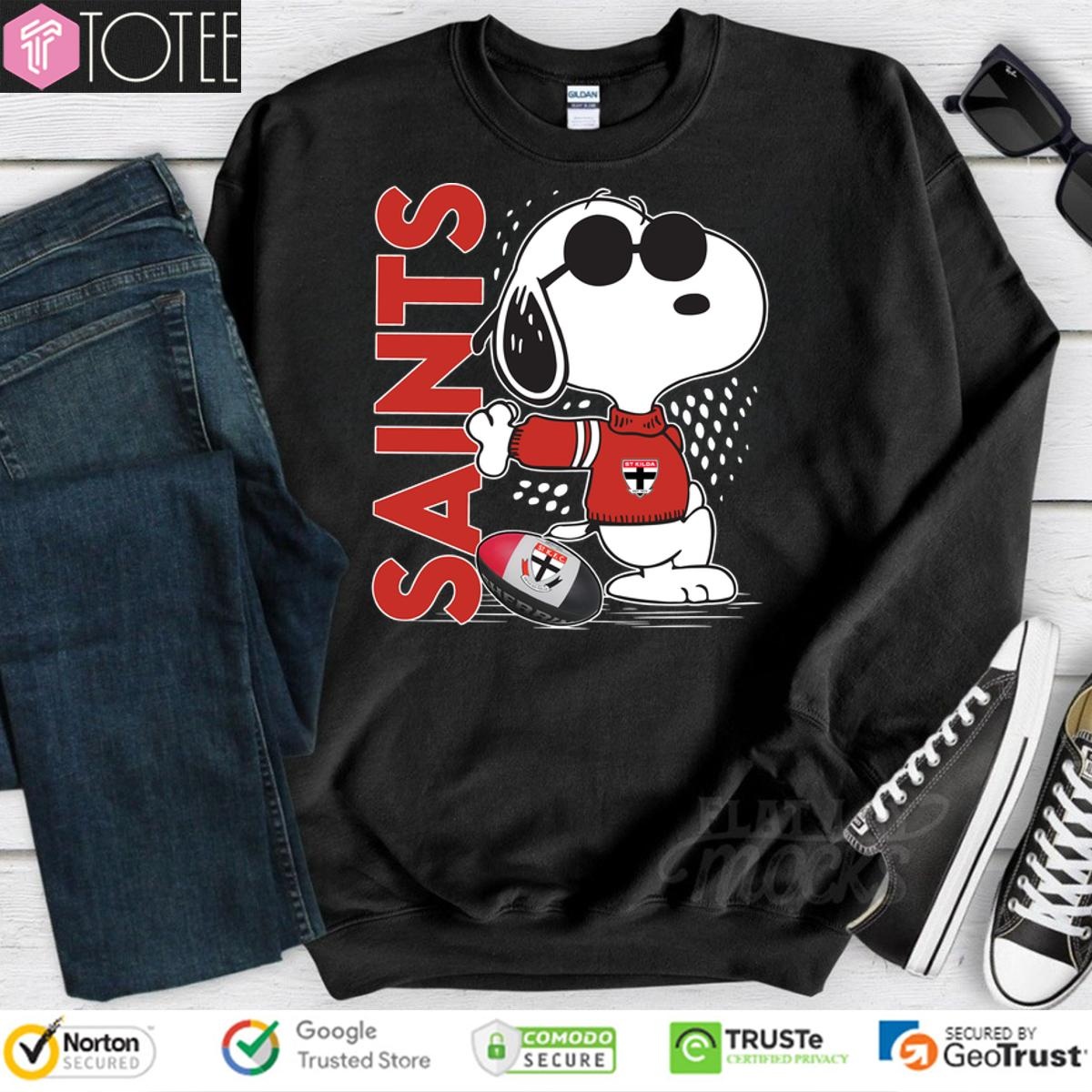 Snoopy X St Kilda Saints Football Club sweatshirt