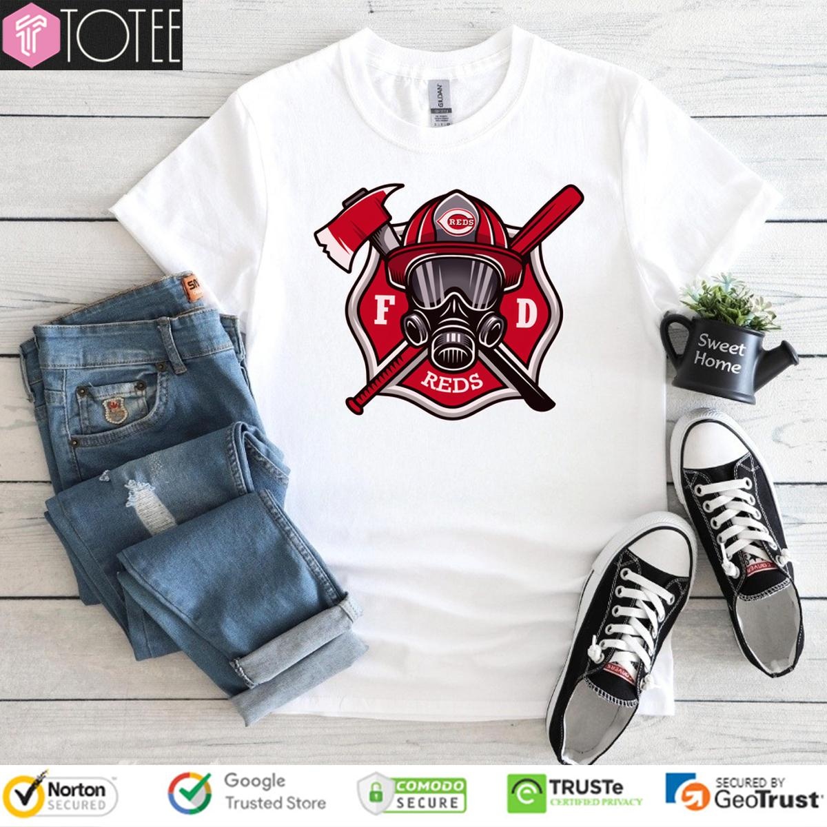 Cincinnati Reds Fire Department T-shirt
