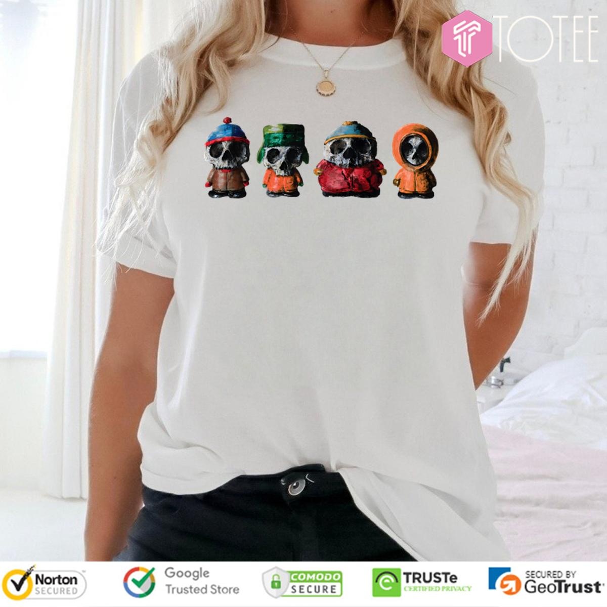Zero Skateboards Southpark: Ultimate Tee for Horror Fans