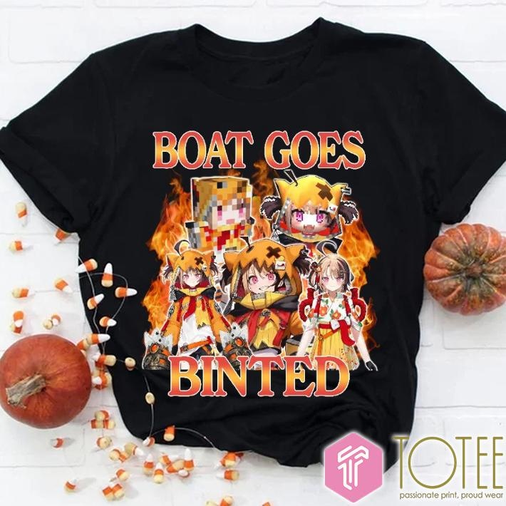 Gigi Murin Boat Goes Binted Hololive Vintage Bootleg T-shirt