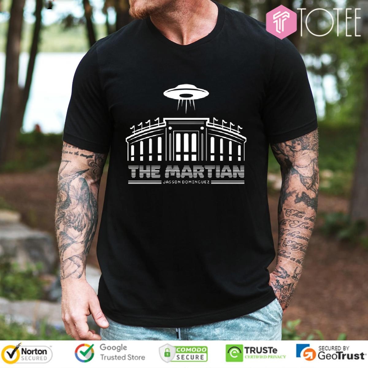 New York Yankees Jasson Dominguez The Martian Ufo T-shirt